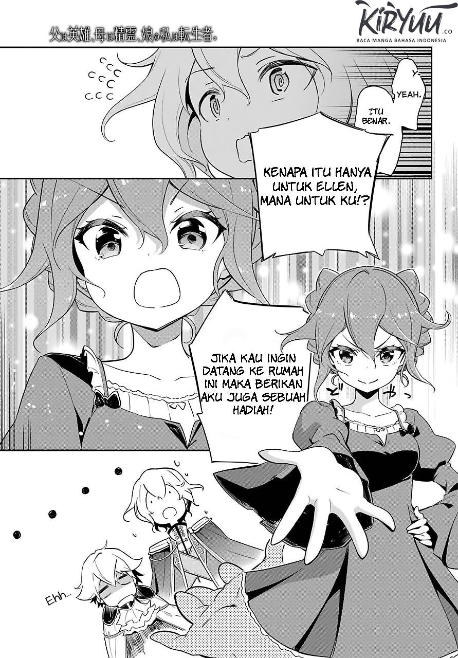 Chichi wa Eiyuu, Haha wa Seirei, Musume no Watashi wa Tenseisha. Chap 19 - Next Chap 20