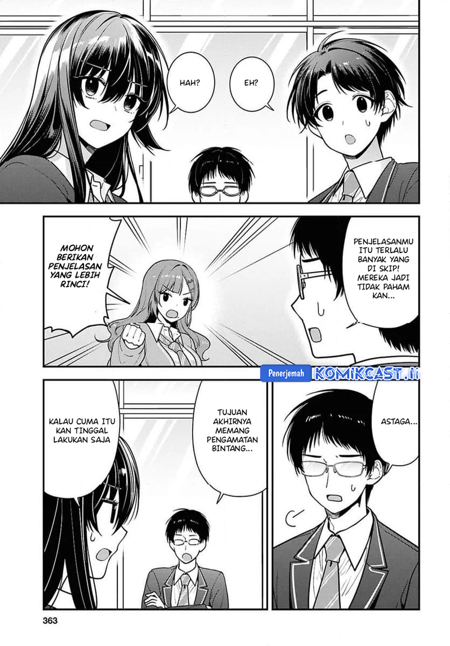 Tonari no Seki no Yankee Shimizu-san ga Kami o Kuroku Sometekita Chap 10 - Next Chap 11