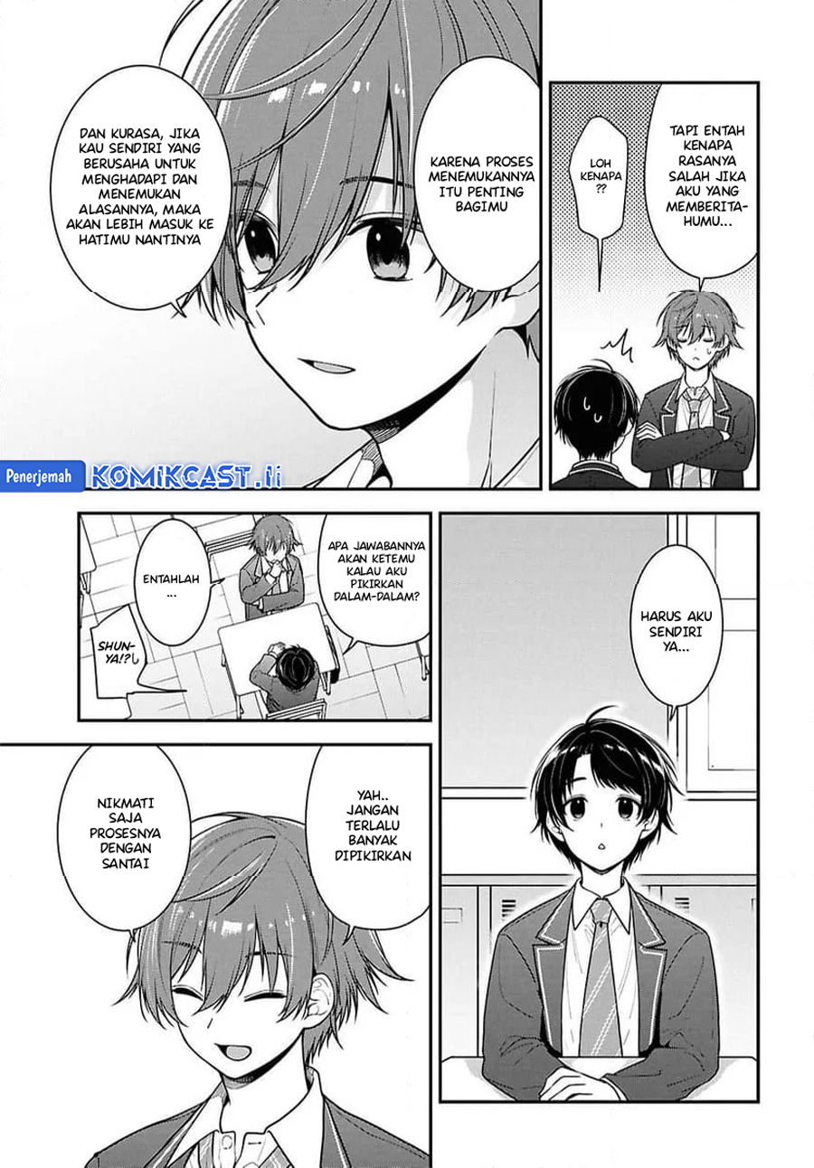 Tonari no Seki no Yankee Shimizu-san ga Kami o Kuroku Sometekita Chap 10 - Next Chap 11