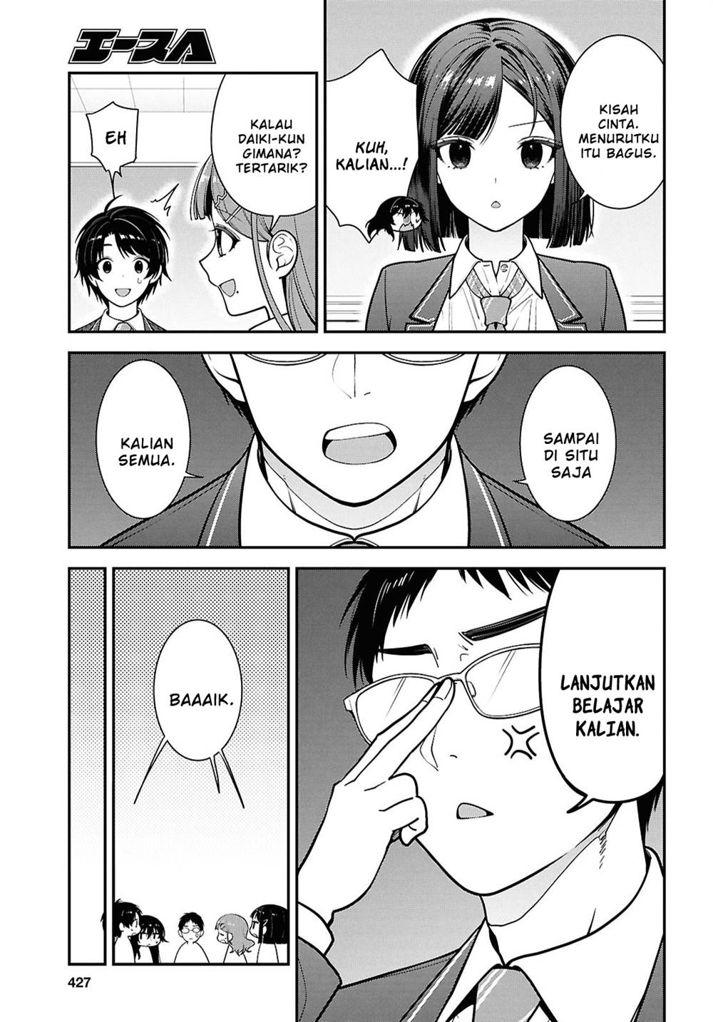 Tonari no Seki no Yankee Shimizu-san ga Kami o Kuroku Sometekita Chap 12 - Next Chap 13