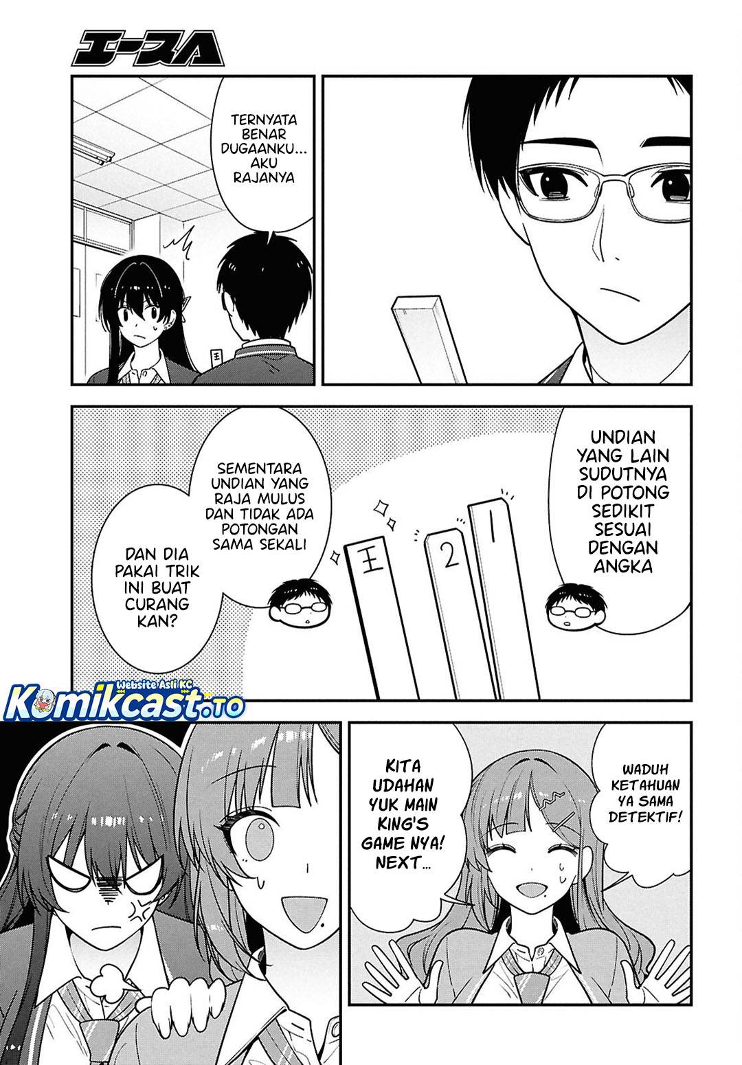 Tonari no Seki no Yankee Shimizu-san ga Kami o Kuroku Sometekita Chap 14 - Next Chap 15