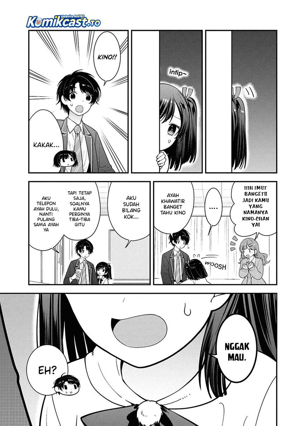 Tonari no Seki no Yankee Shimizu-san ga Kami o Kuroku Sometekita Chap 15 - Next Chap 16