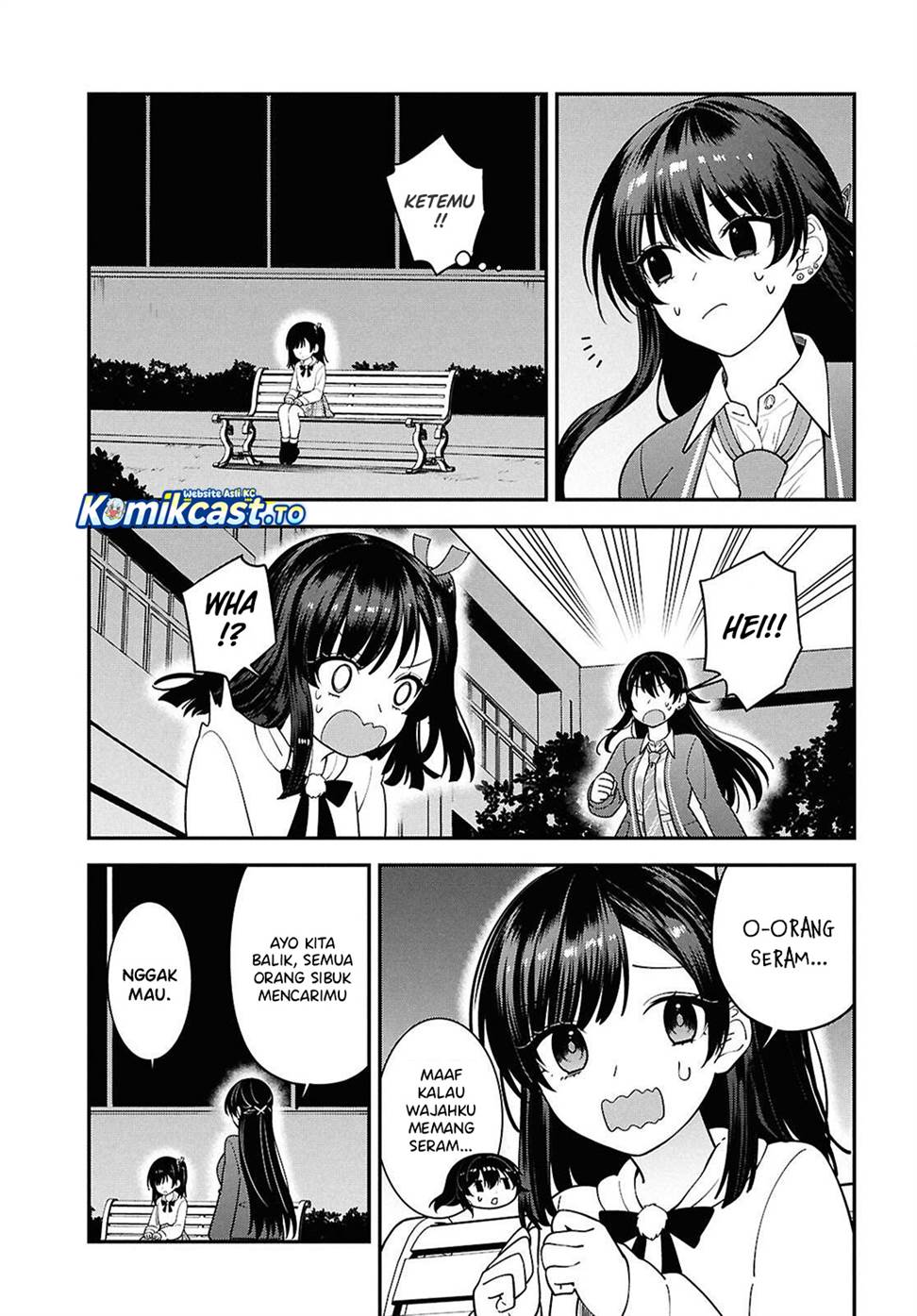 Tonari no Seki no Yankee Shimizu-san ga Kami o Kuroku Sometekita Chap 15 - Next Chap 16