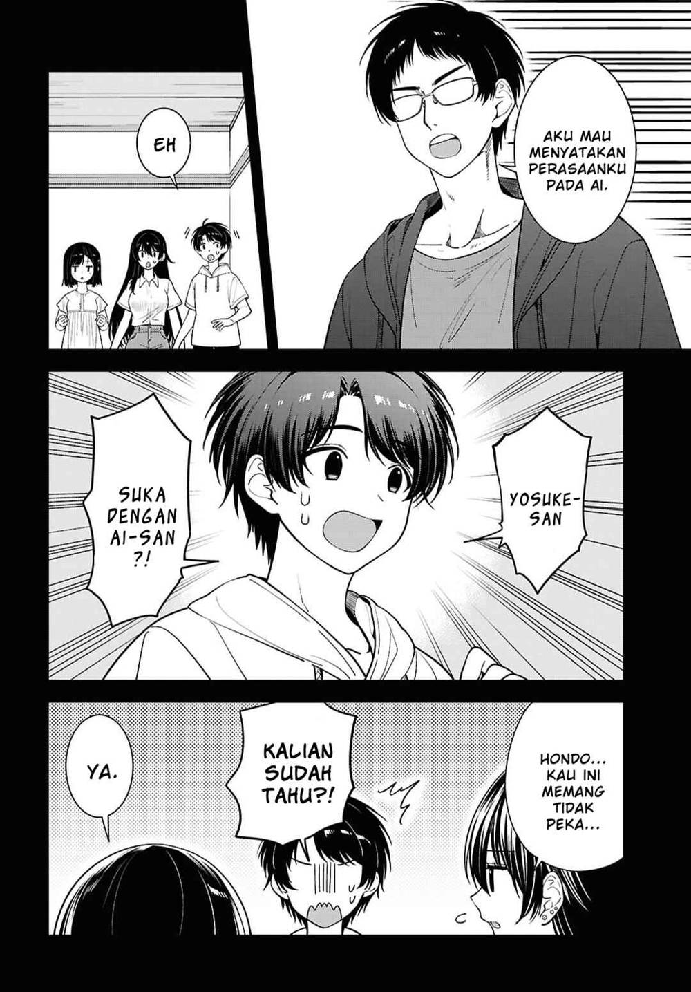 Tonari no Seki no Yankee Shimizu-san ga Kami o Kuroku Sometekita Chap 16 - Next Chap 17