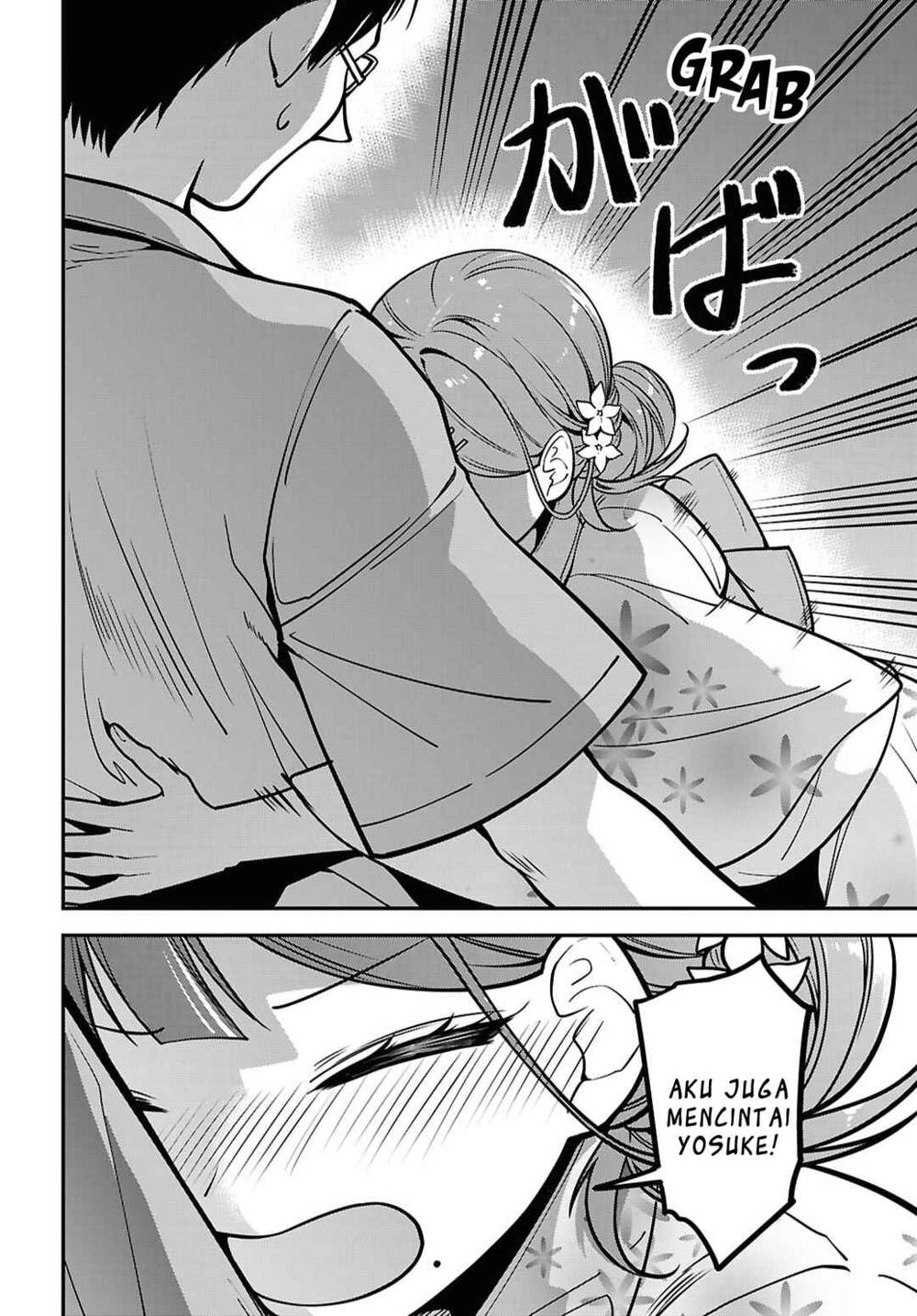 Tonari no Seki no Yankee Shimizu-san ga Kami o Kuroku Sometekita Chap 16 - Next Chap 17