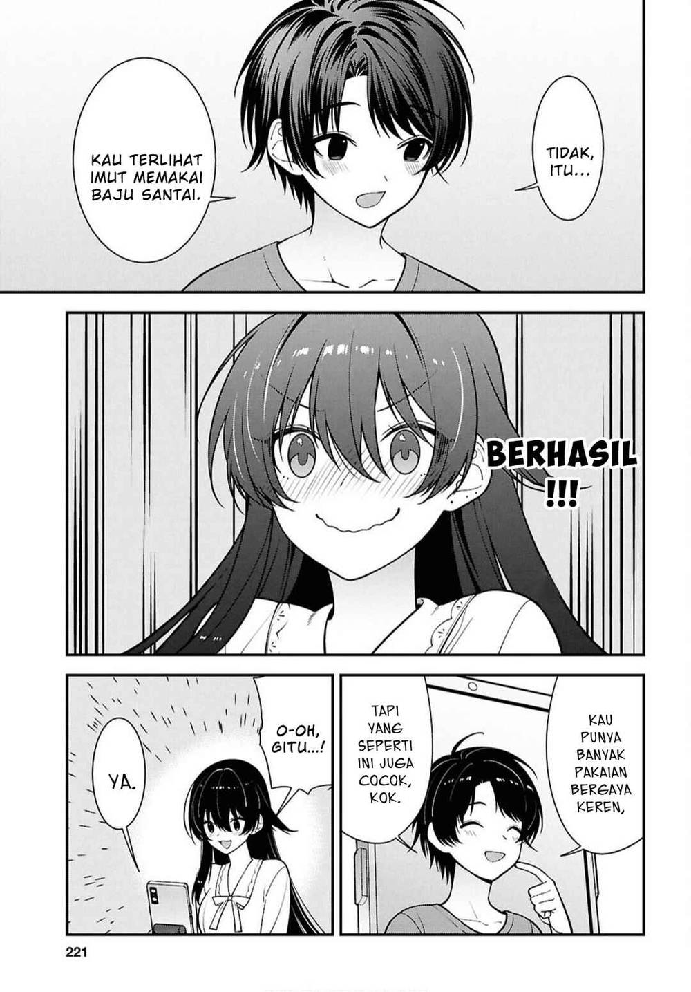 Tonari no Seki no Yankee Shimizu-san ga Kami o Kuroku Sometekita Chap 17 - Next Chap 18