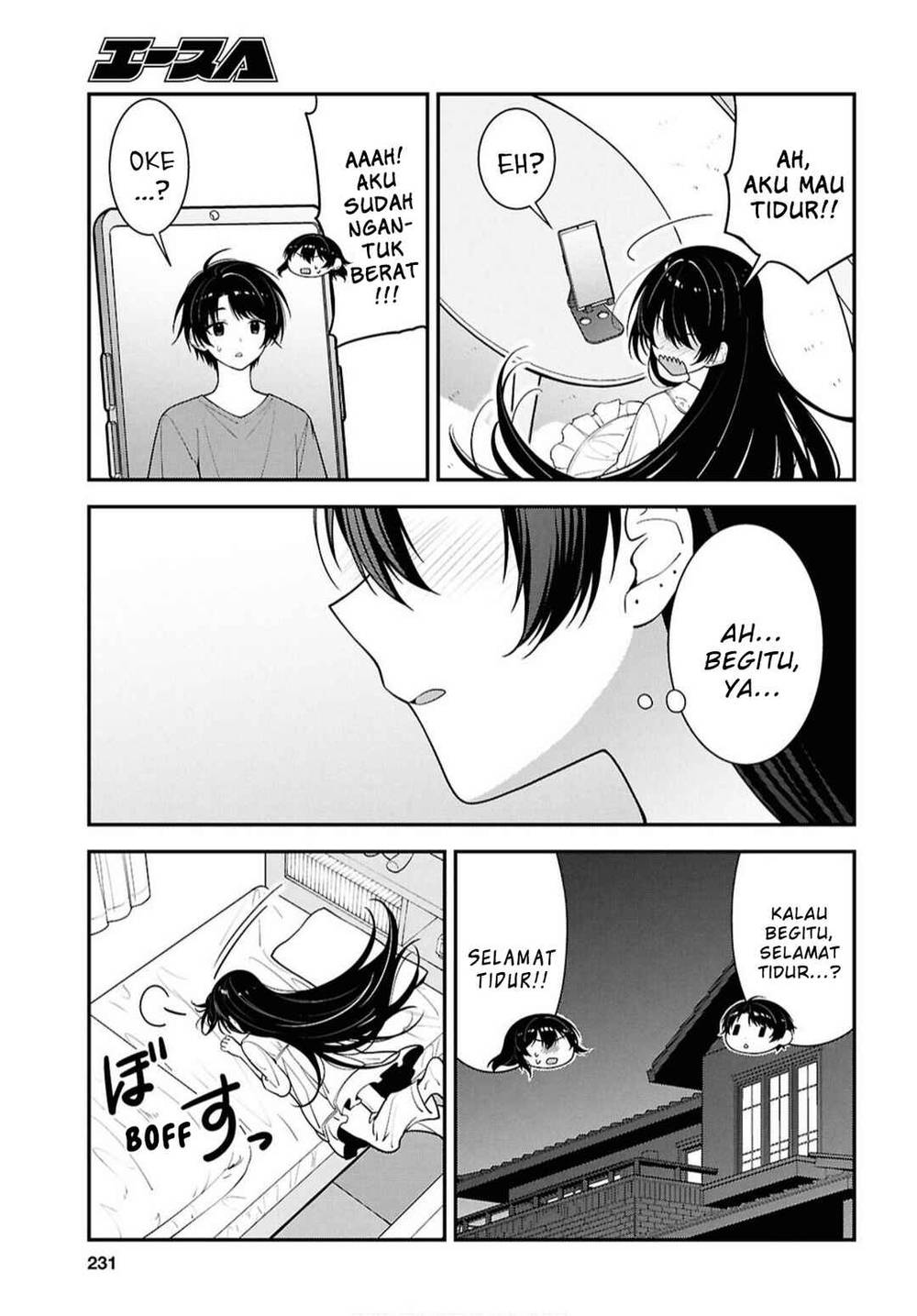 Tonari no Seki no Yankee Shimizu-san ga Kami o Kuroku Sometekita Chap 17 - Next Chap 18