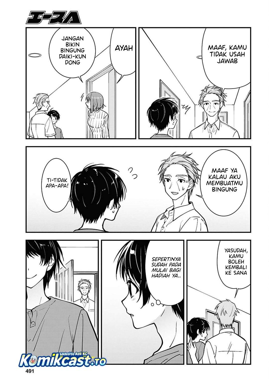 Tonari no Seki no Yankee Shimizu-san ga Kami o Kuroku Sometekita Chap 18 - Next Chap 19