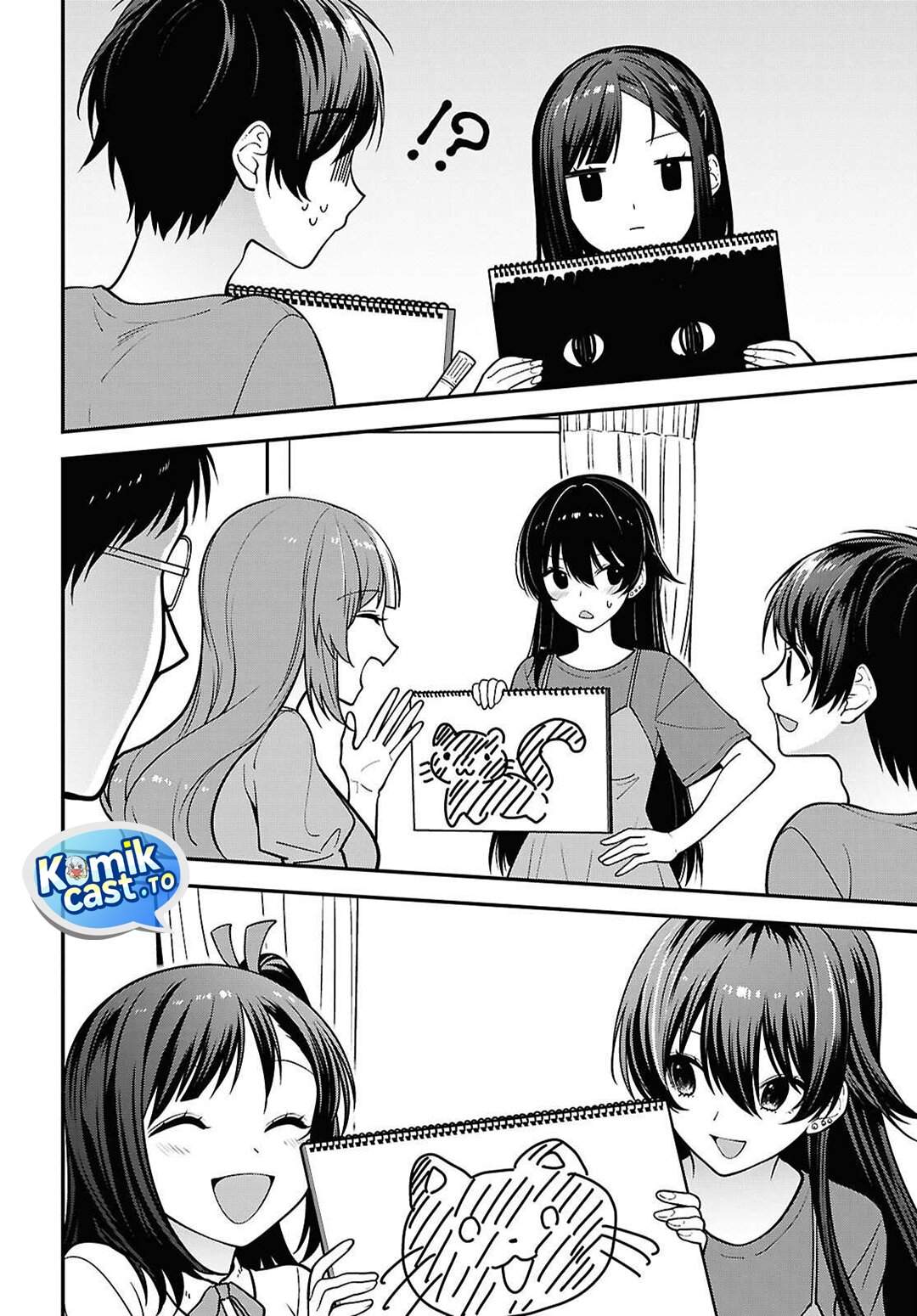 Tonari no Seki no Yankee Shimizu-san ga Kami o Kuroku Sometekita Chap 18 - Next Chap 19
