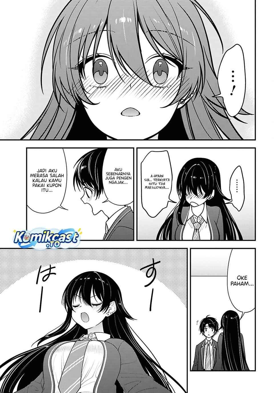 Tonari no Seki no Yankee Shimizu-san ga Kami o Kuroku Sometekita Chap 19 - Next Chap 20
