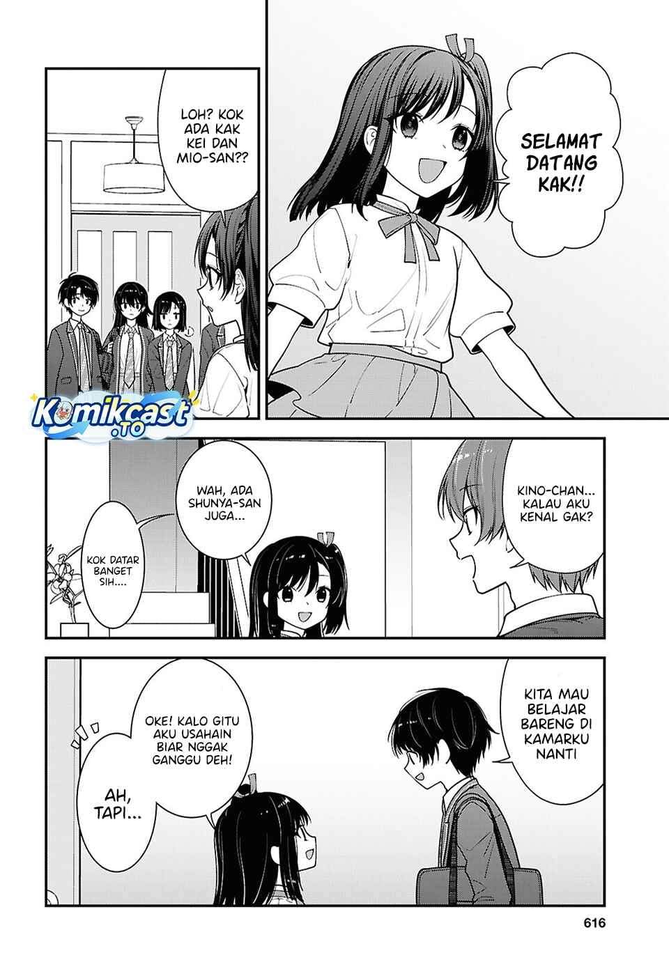 Tonari no Seki no Yankee Shimizu-san ga Kami o Kuroku Sometekita Chap 19 - Next Chap 20
