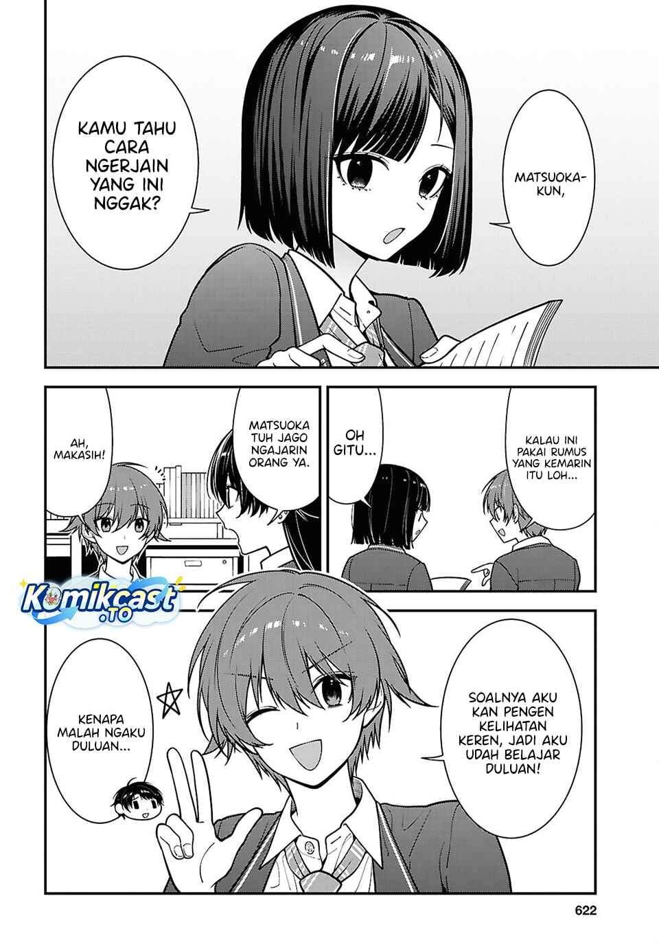 Tonari no Seki no Yankee Shimizu-san ga Kami o Kuroku Sometekita Chap 19 - Next Chap 20