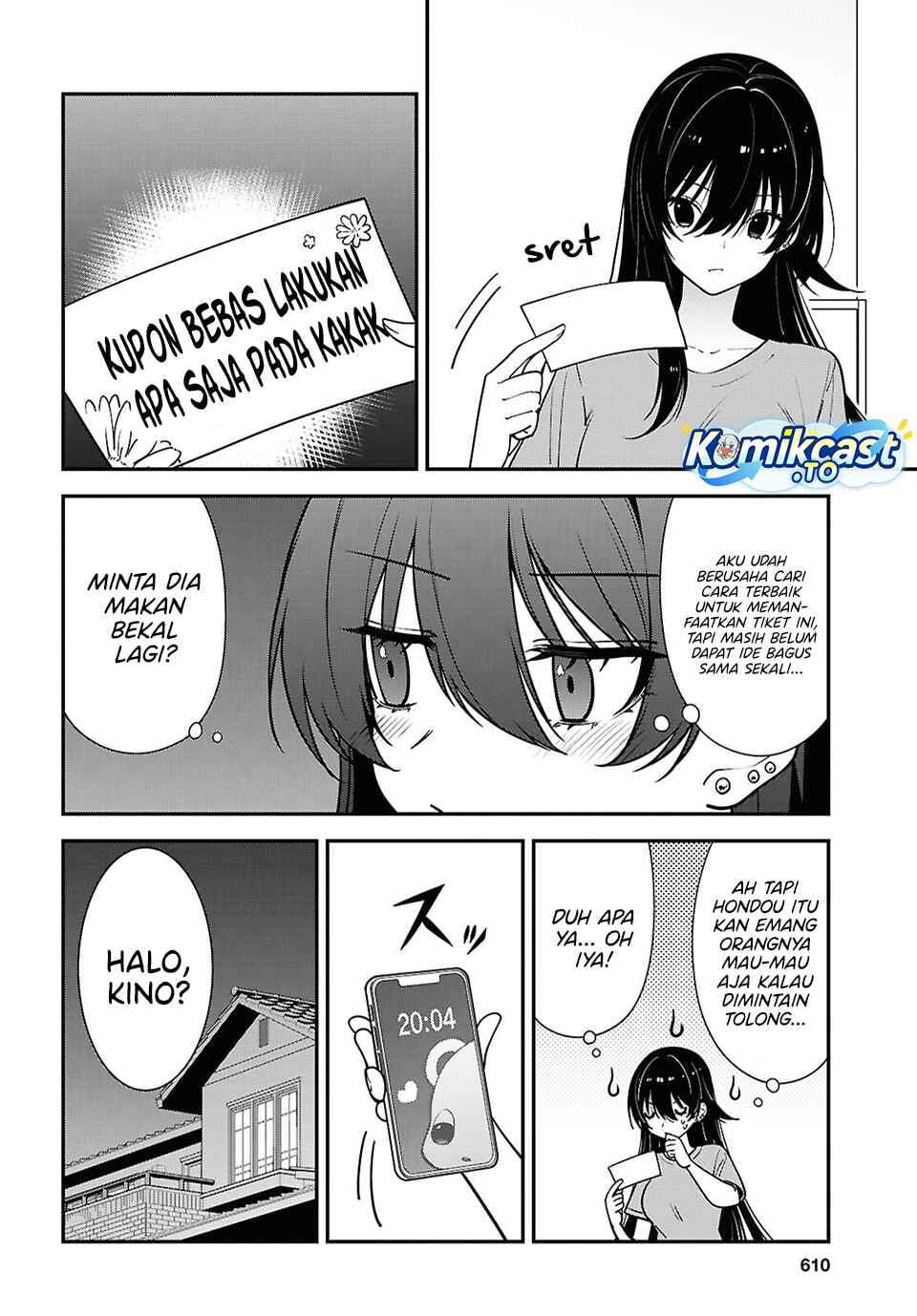 Tonari no Seki no Yankee Shimizu-san ga Kami o Kuroku Sometekita Chap 19 - Next Chap 20