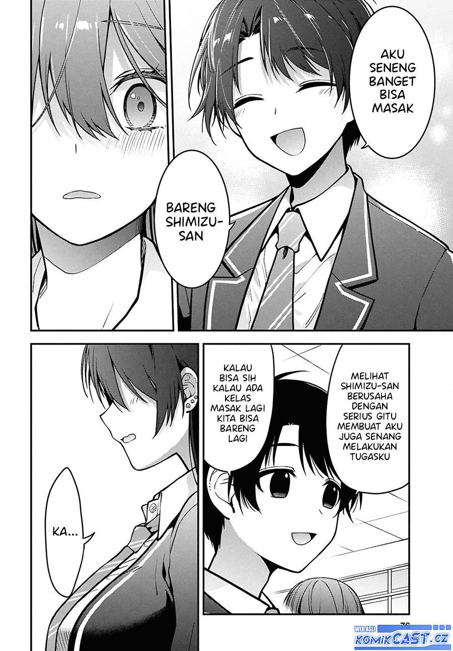 Tonari no Seki no Yankee Shimizu-san ga Kami o Kuroku Sometekita Chap 2 - Next Chap 3