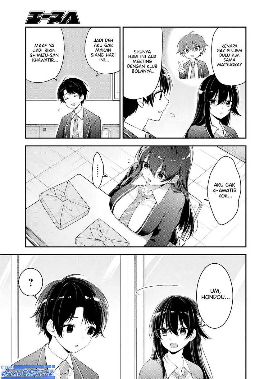 Tonari no Seki no Yankee Shimizu-san ga Kami o Kuroku Sometekita Chap 3 - Next Chap 4