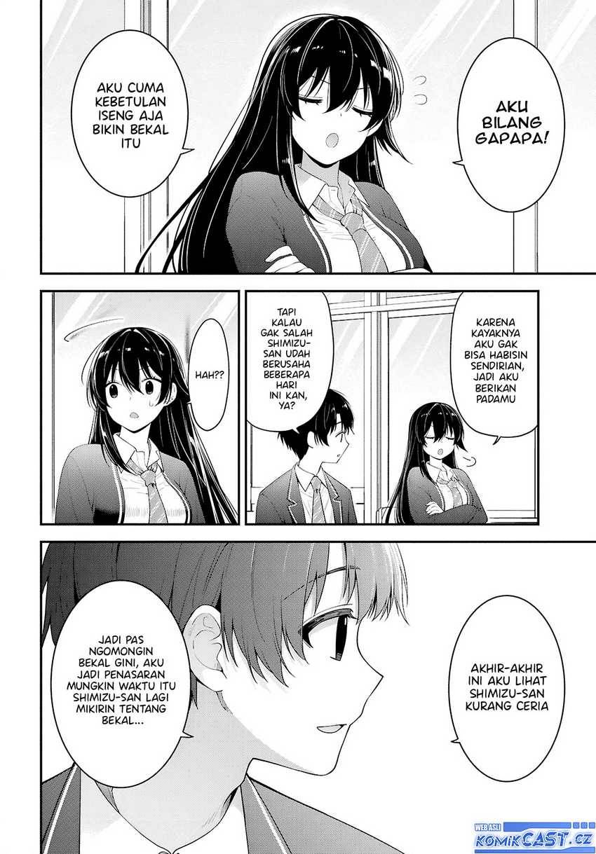 Tonari no Seki no Yankee Shimizu-san ga Kami o Kuroku Sometekita Chap 3 - Next Chap 4