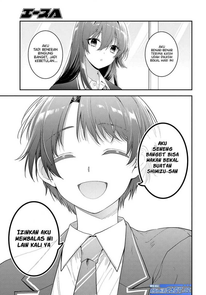 Tonari no Seki no Yankee Shimizu-san ga Kami o Kuroku Sometekita Chap 3 - Next Chap 4