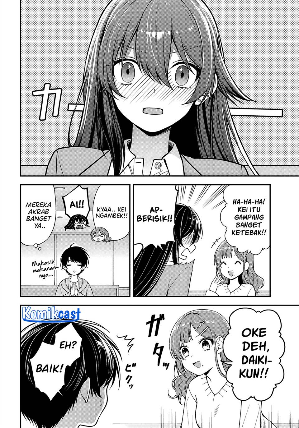 Tonari no Seki no Yankee Shimizu-san ga Kami o Kuroku Sometekita Chap 5 - Next Chap 6