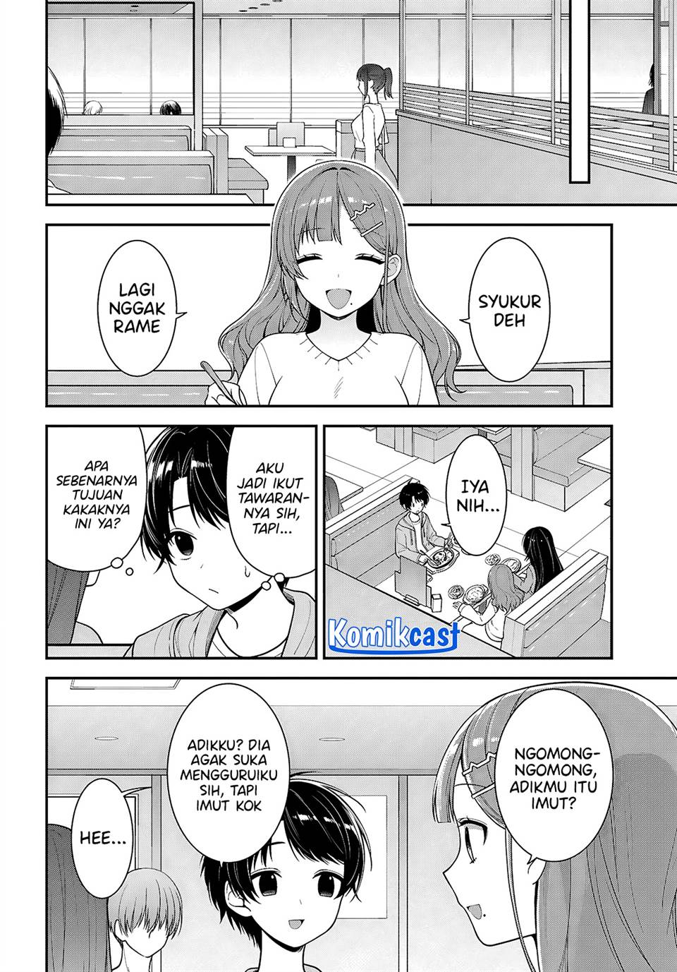 Tonari no Seki no Yankee Shimizu-san ga Kami o Kuroku Sometekita Chap 5 - Next Chap 6