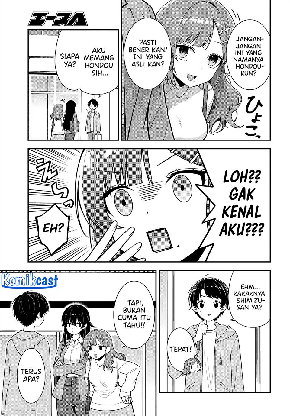 Tonari no Seki no Yankee Shimizu-san ga Kami o Kuroku Sometekita Chap 5 - Next Chap 6