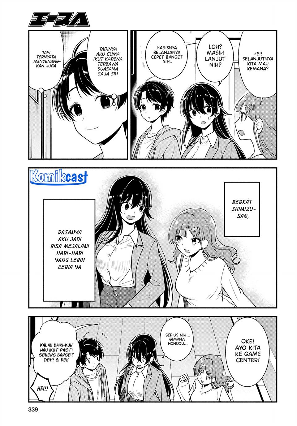 Tonari no Seki no Yankee Shimizu-san ga Kami o Kuroku Sometekita Chap 6 - Next Chap 7