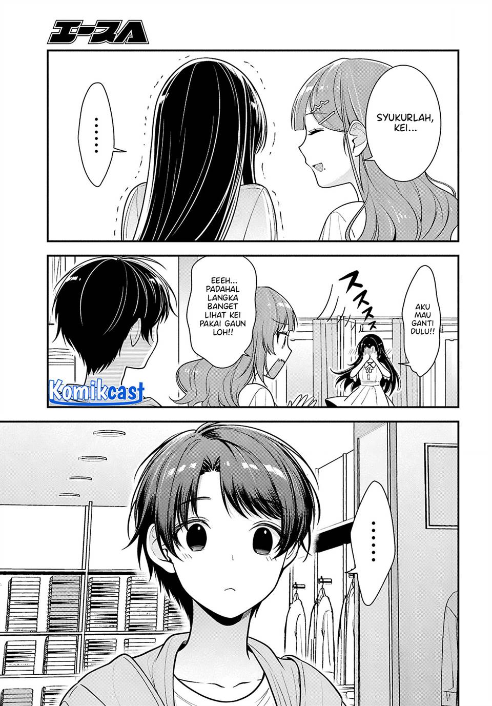 Tonari no Seki no Yankee Shimizu-san ga Kami o Kuroku Sometekita Chap 6 - Next Chap 7