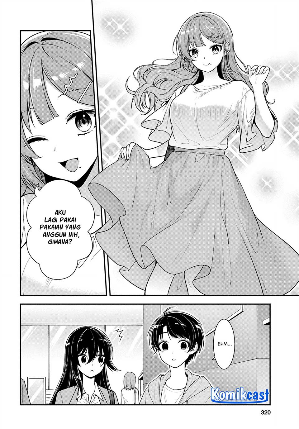 Tonari no Seki no Yankee Shimizu-san ga Kami o Kuroku Sometekita Chap 6 - Next Chap 7