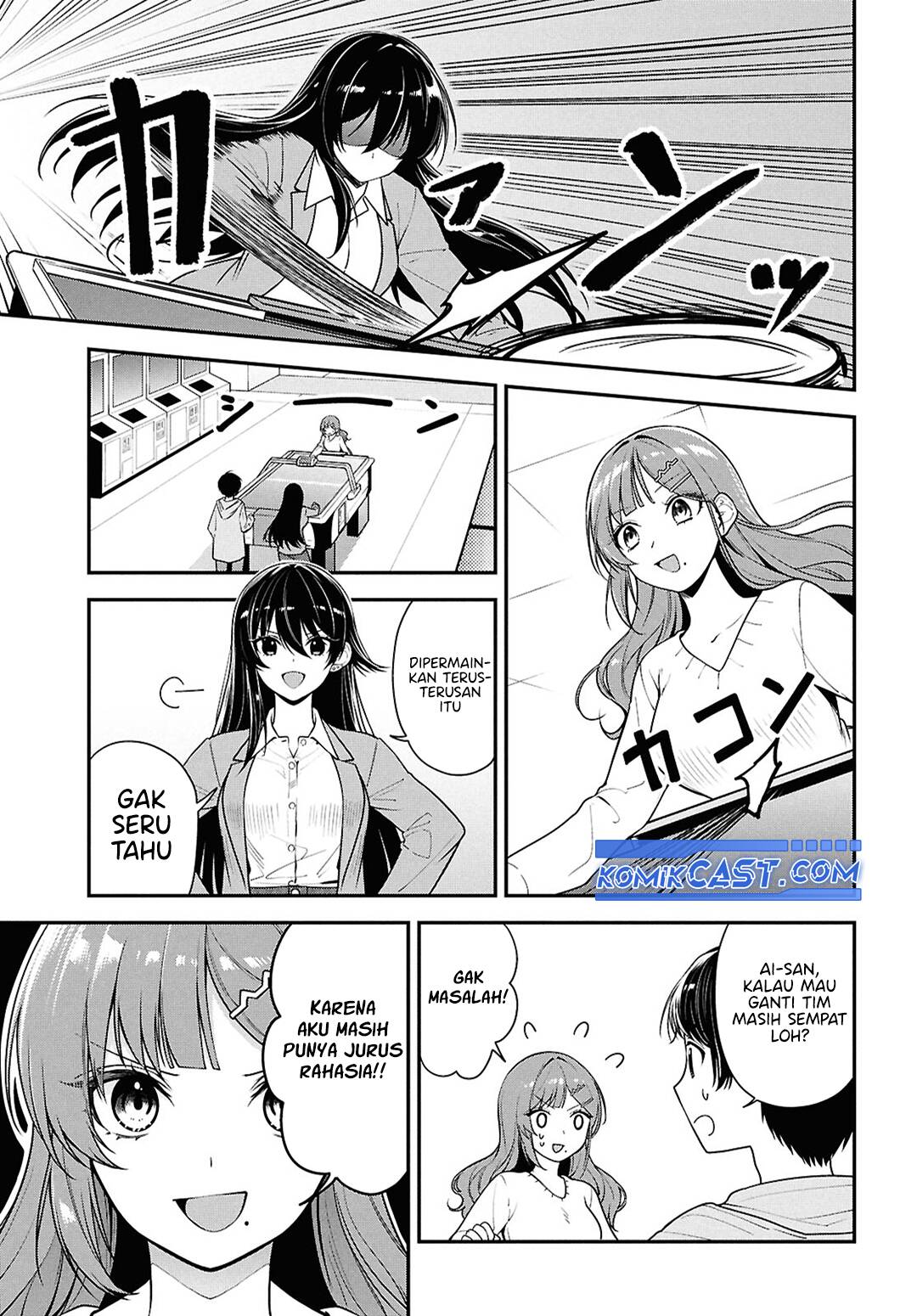 Tonari no Seki no Yankee Shimizu-san ga Kami o Kuroku Sometekita Chap 7 - Next Chap 8