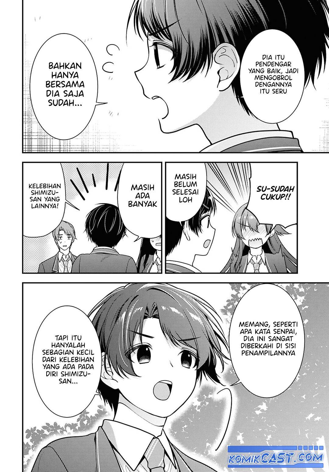 Tonari no Seki no Yankee Shimizu-san ga Kami o Kuroku Sometekita Chap 9 - Next Chap 10