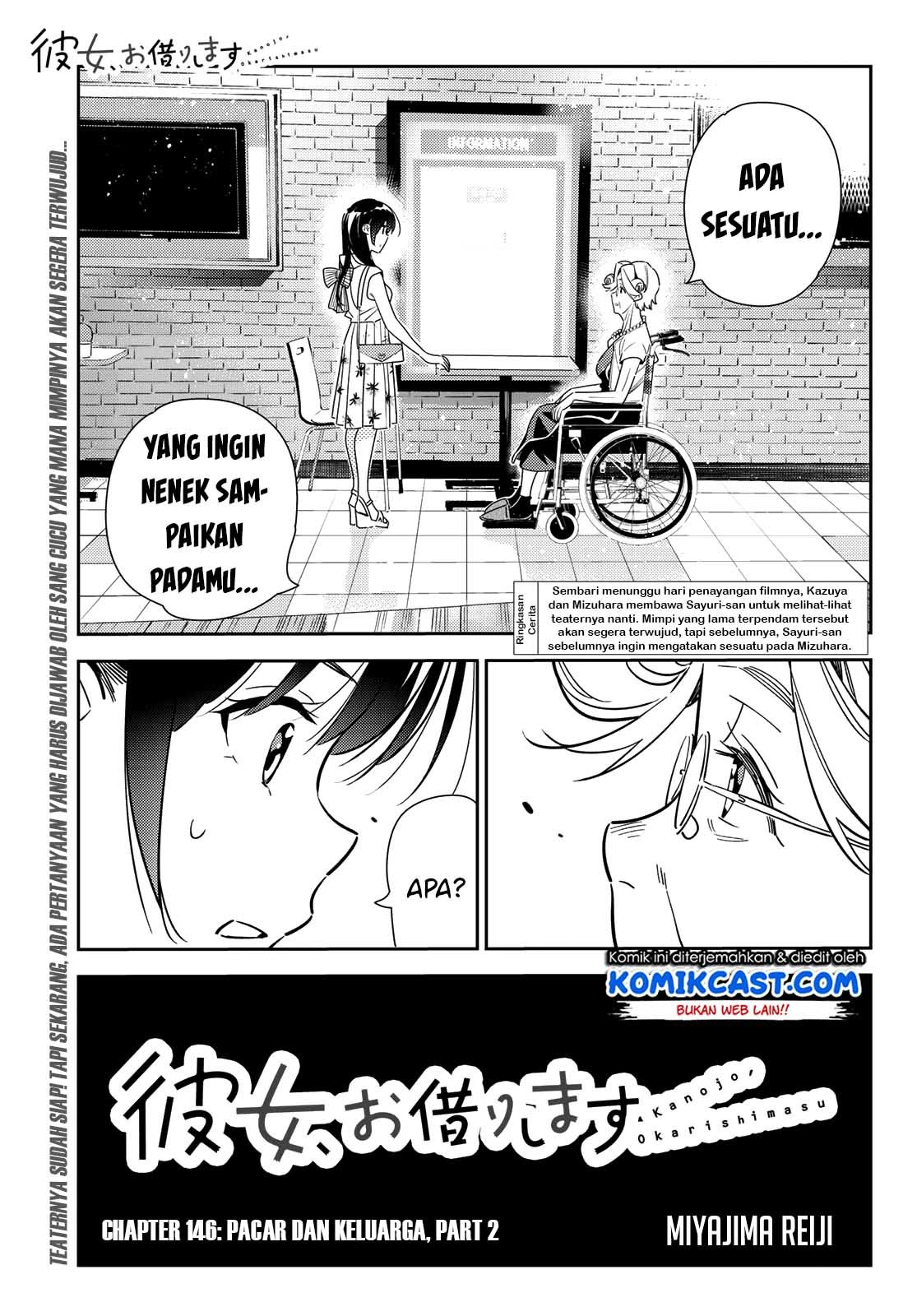 Kanojo, Okarishimasu Chap 146 - Next Chap 147