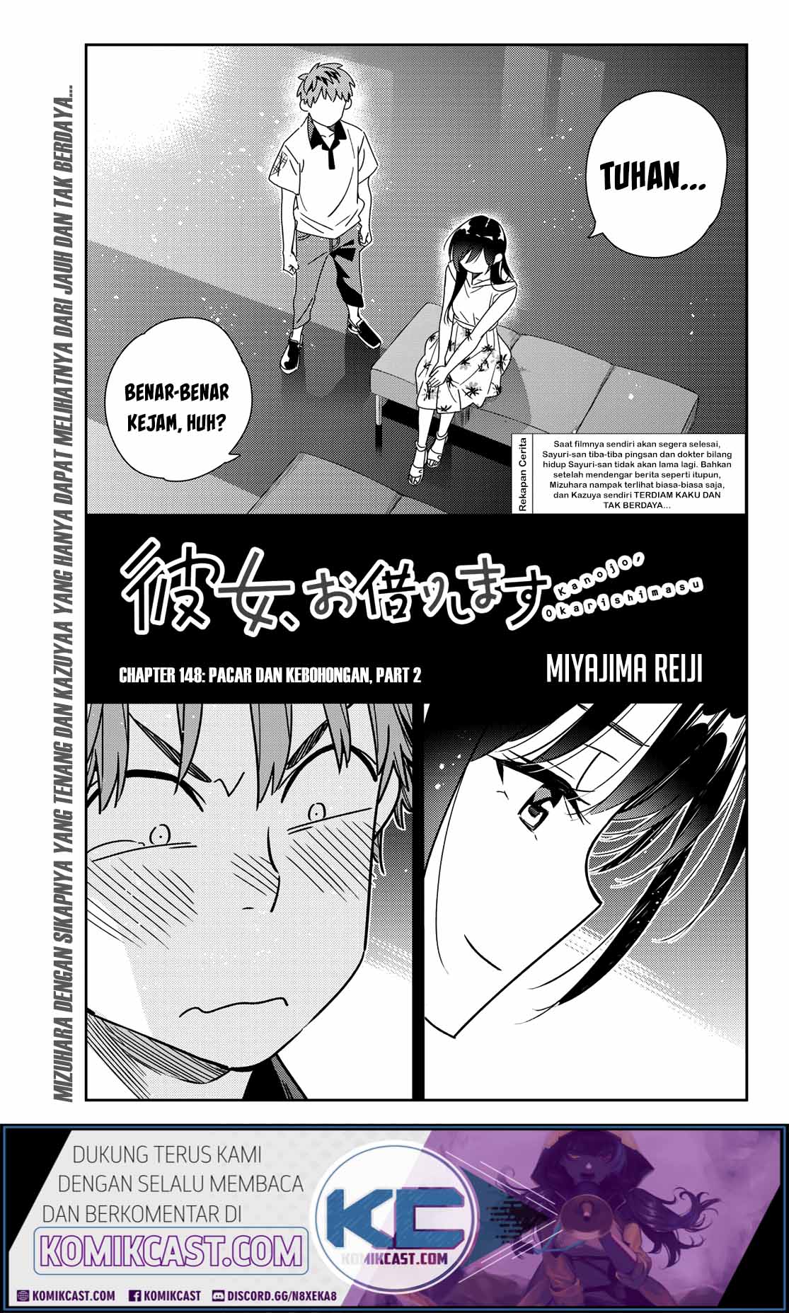 Kanojo, Okarishimasu Chap 148 - Next Chap 149