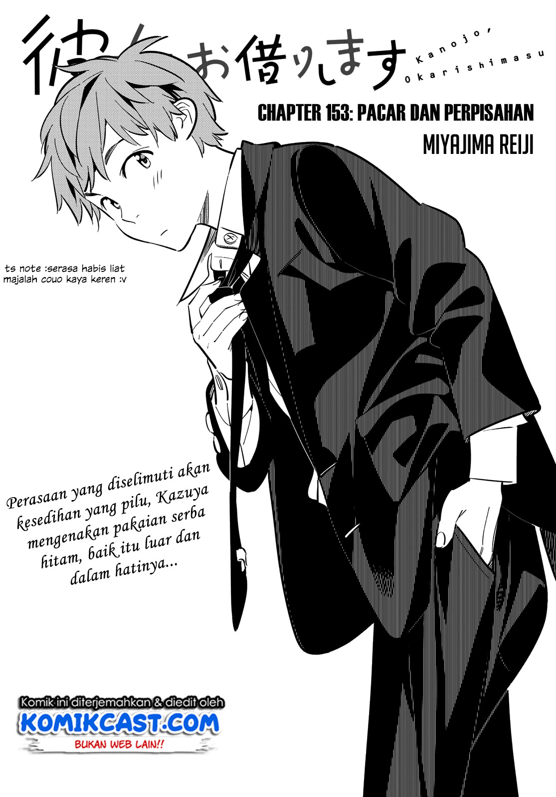 Kanojo, Okarishimasu Chap 153 - Next Chap 154