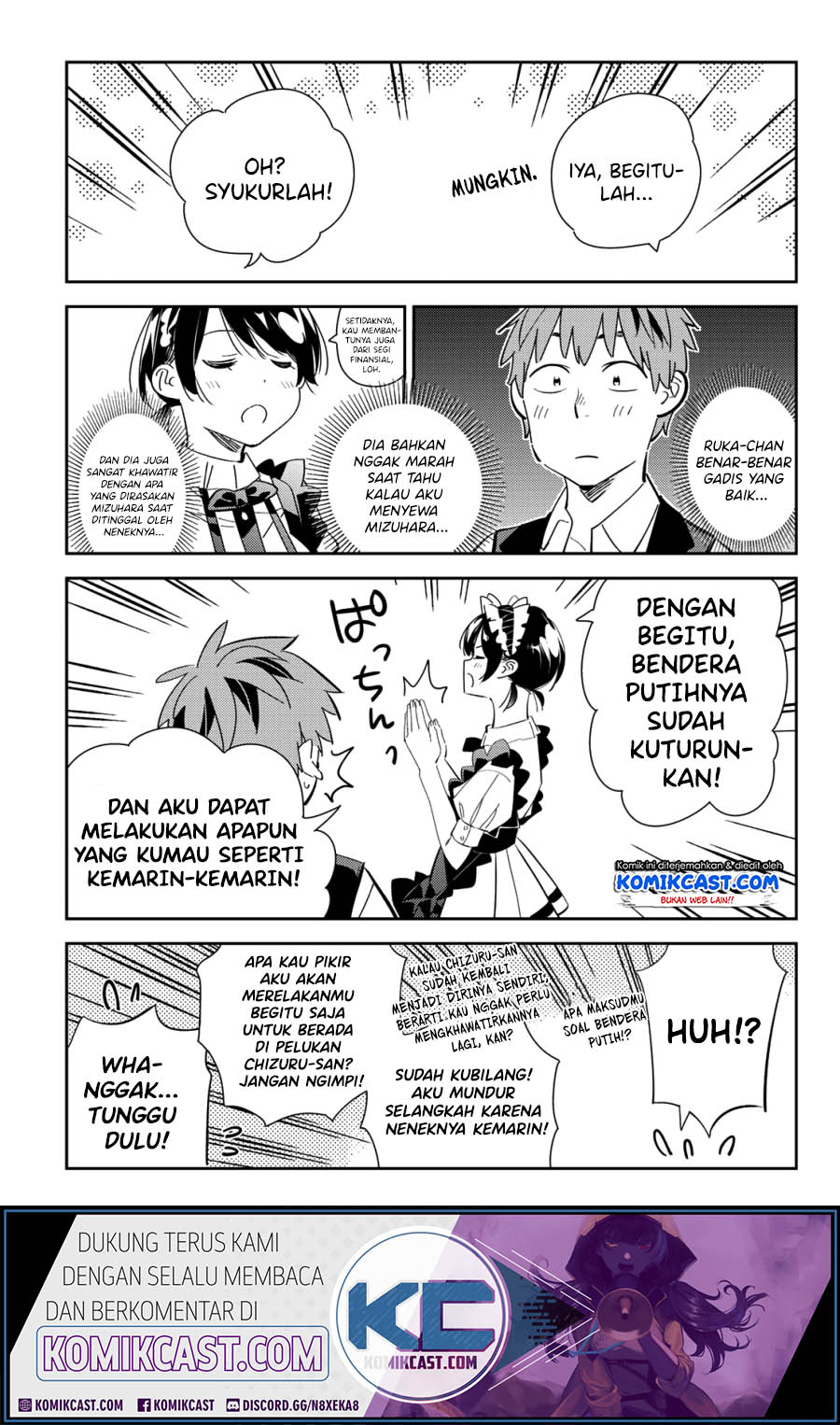 Kanojo, Okarishimasu Chap 168 - Next Chap 169