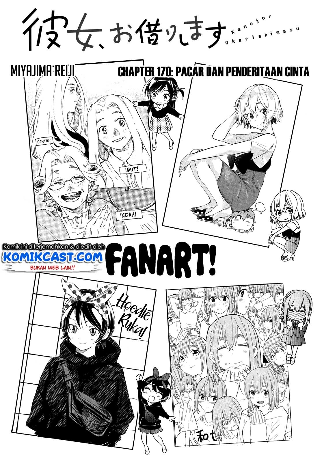 Kanojo, Okarishimasu Chap 170 - Next Chap 171