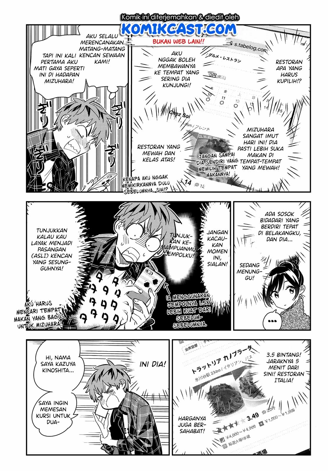 Kanojo, Okarishimasu Chap 172 - Next Chap 173
