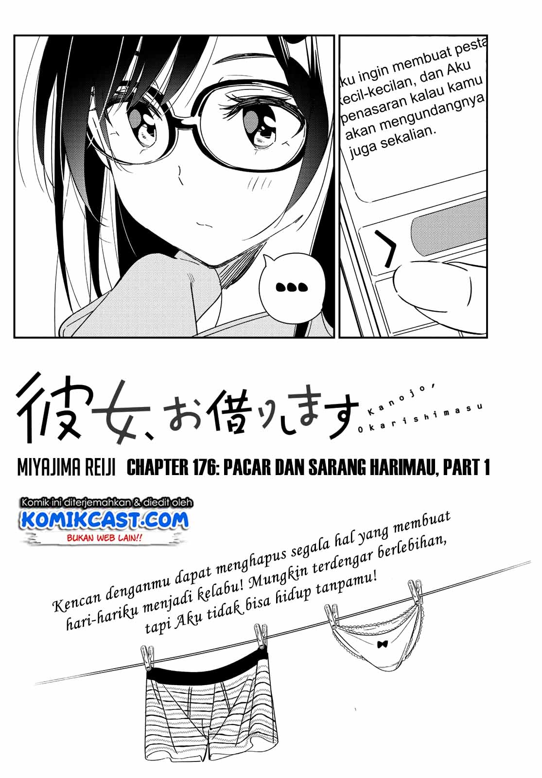 Kanojo, Okarishimasu Chap 176 - Next Chap 177