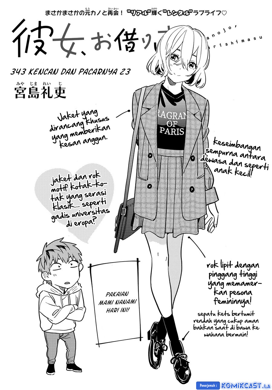 Kanojo, Okarishimasu Chap 343 - Next Chap 344