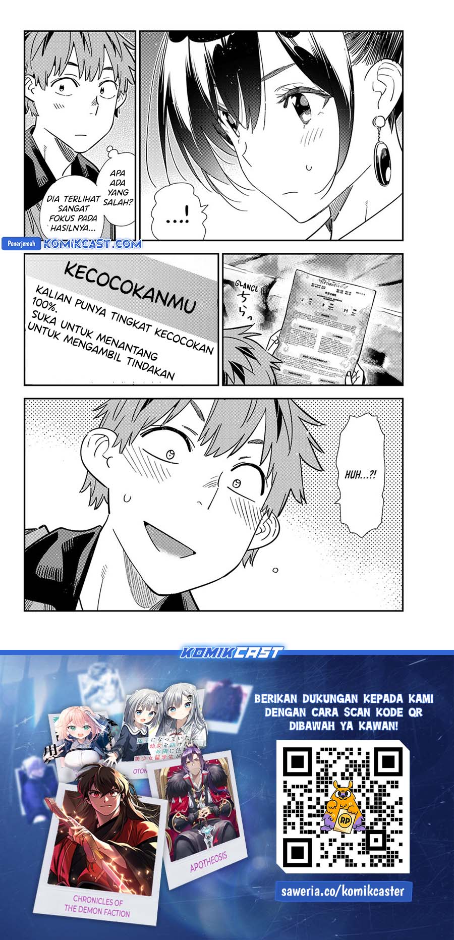 Kanojo, Okarishimasu Chap 373 - Next Chap 374