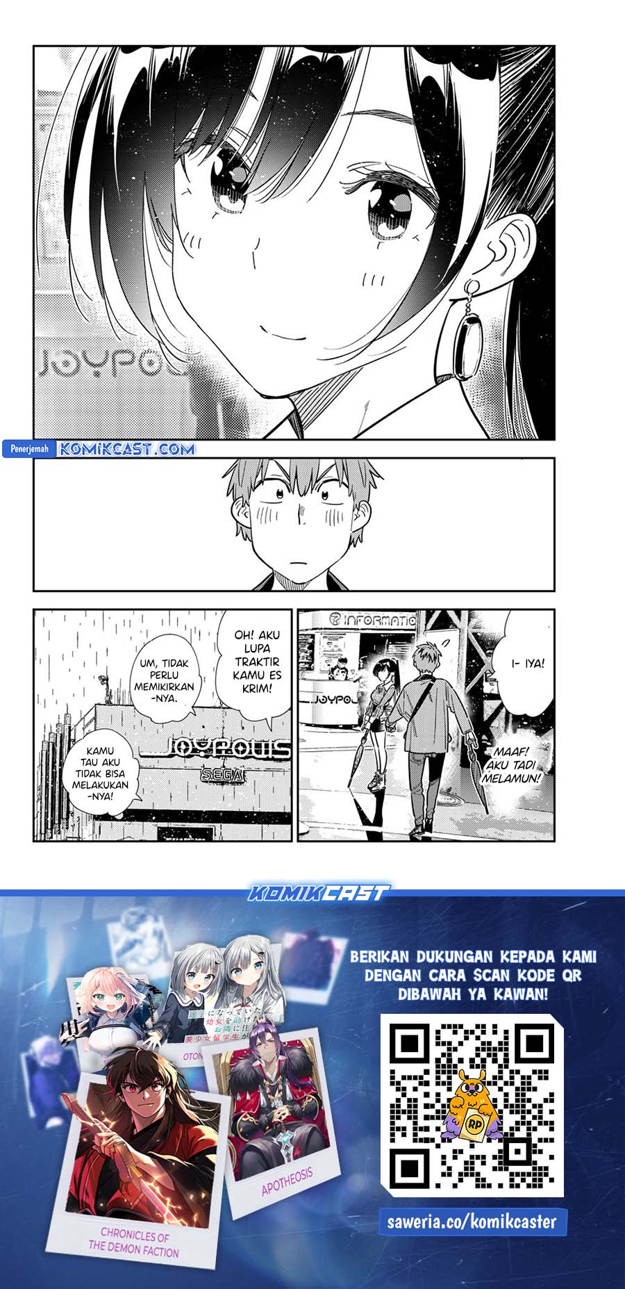 Kanojo, Okarishimasu Chap 374 - Next Chap 375