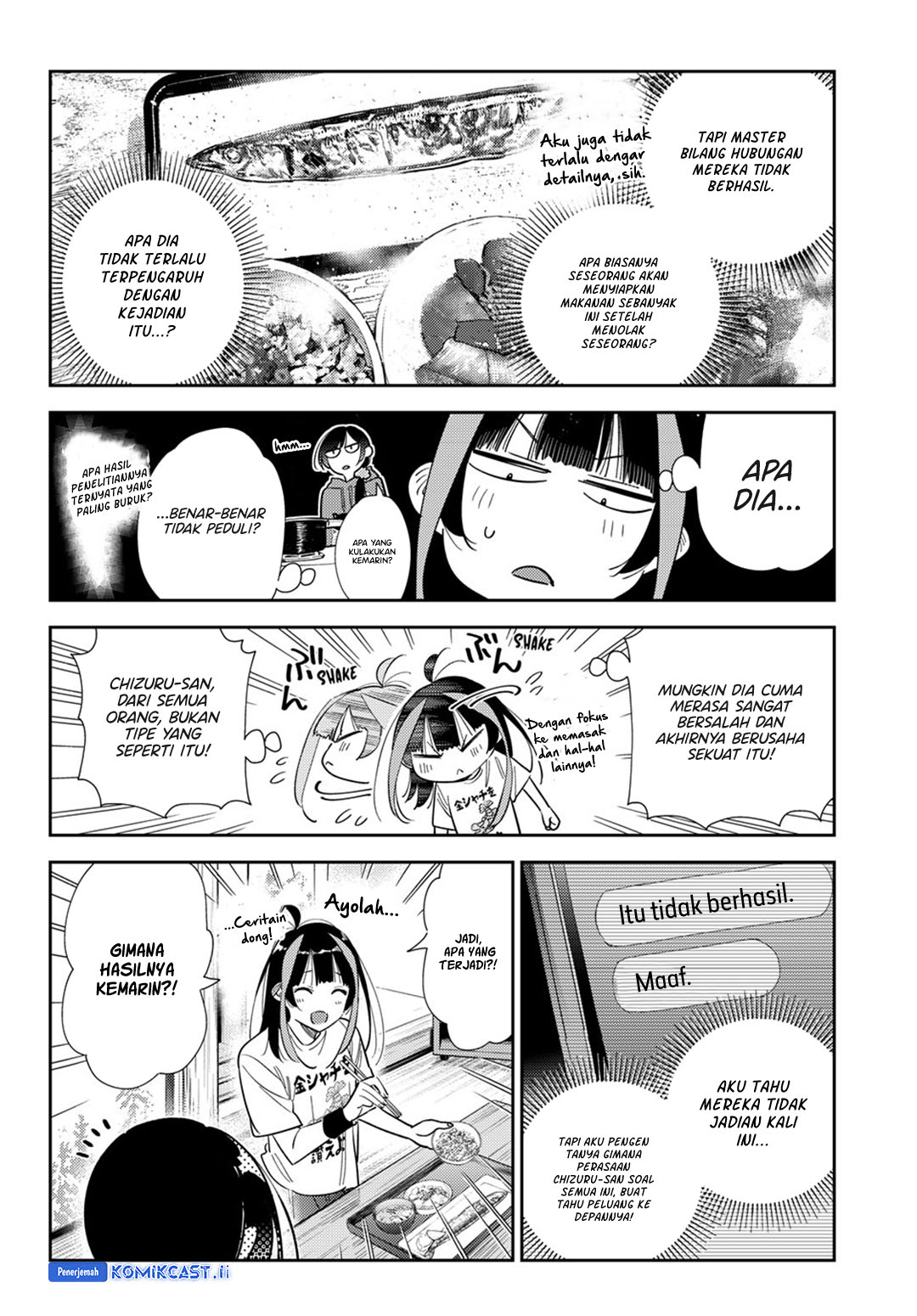Kanojo, Okarishimasu Chap 387 - Next Chap 388