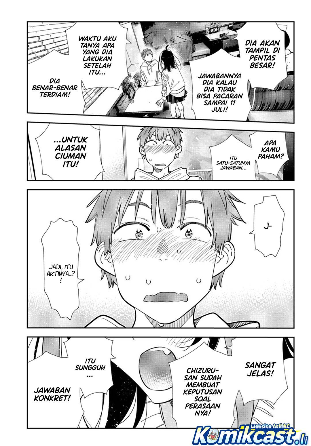 Kanojo, Okarishimasu Chap 391 - Next Chap 392