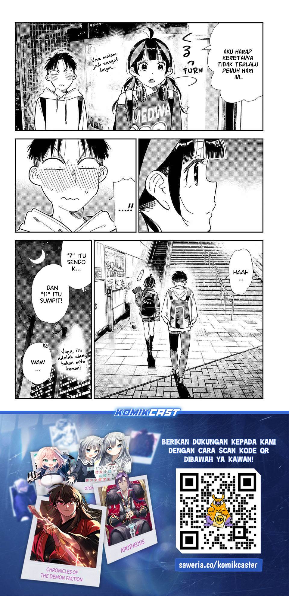 Kanojo, Okarishimasu Chap 411 - Next Chap 412
