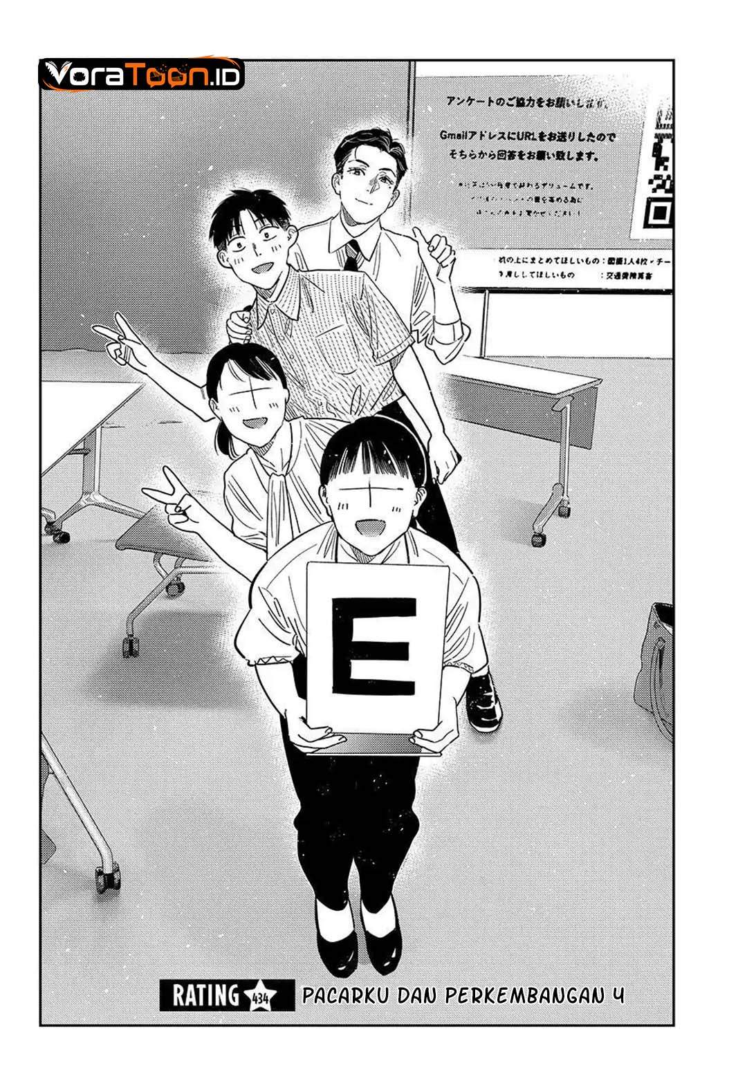 Kanojo, Okarishimasu Chap 434 - Next Chap 435