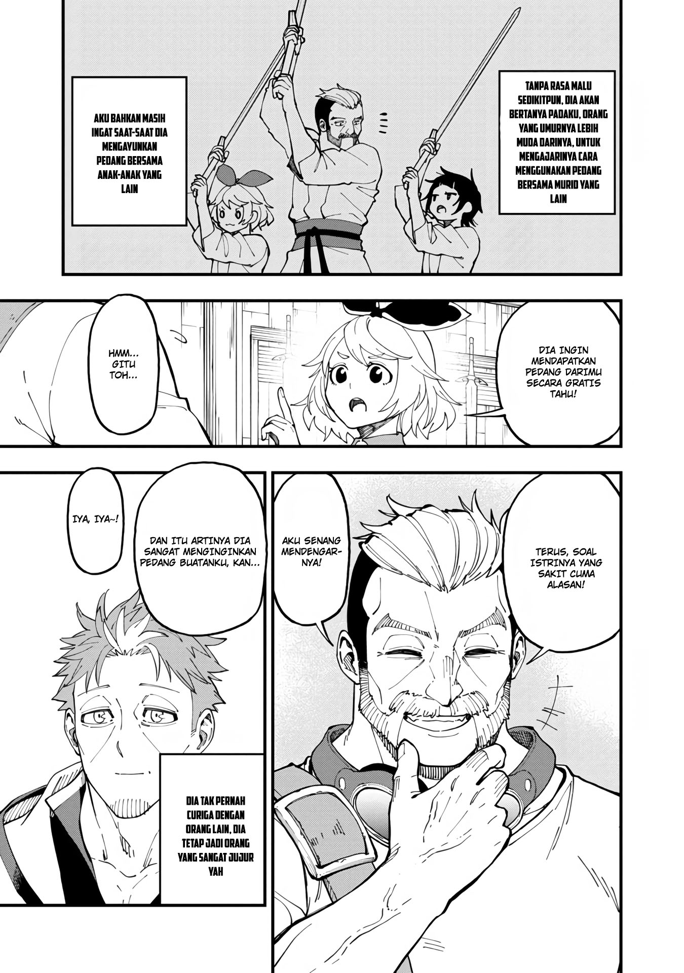 Katainaka no Ossan, Kensei ni Naru ~tada no inaka no kenjutsu shihan datta no ni, taisei shita deshi-tachi ga ore wo hottekurenai ken~ Chap 12 - Next Chap 13