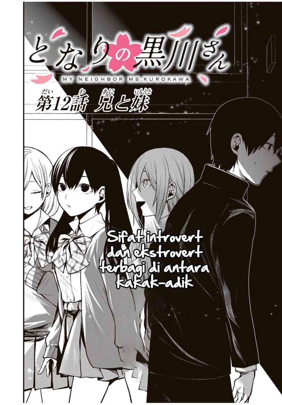 Tonari no Kurokawa-san Chap 12 - Next Chap 13