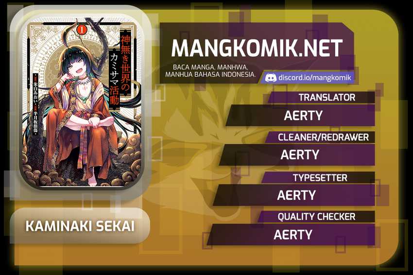 Kaminaki Sekai no Kamisama Katsudou Chap 16 - Next Chap 17