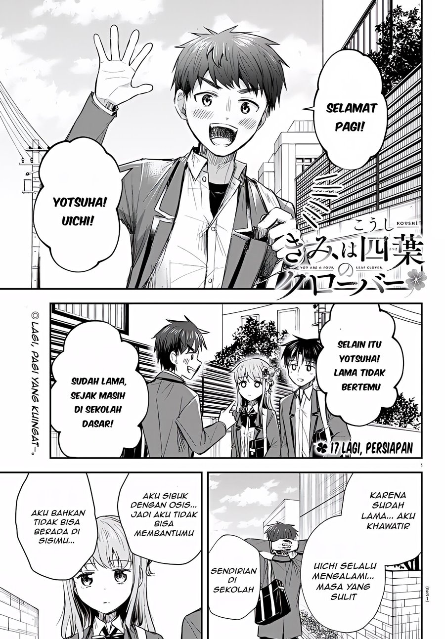 Kimi wa Yotsuba no Clover Chap 17 - Next Chap 18