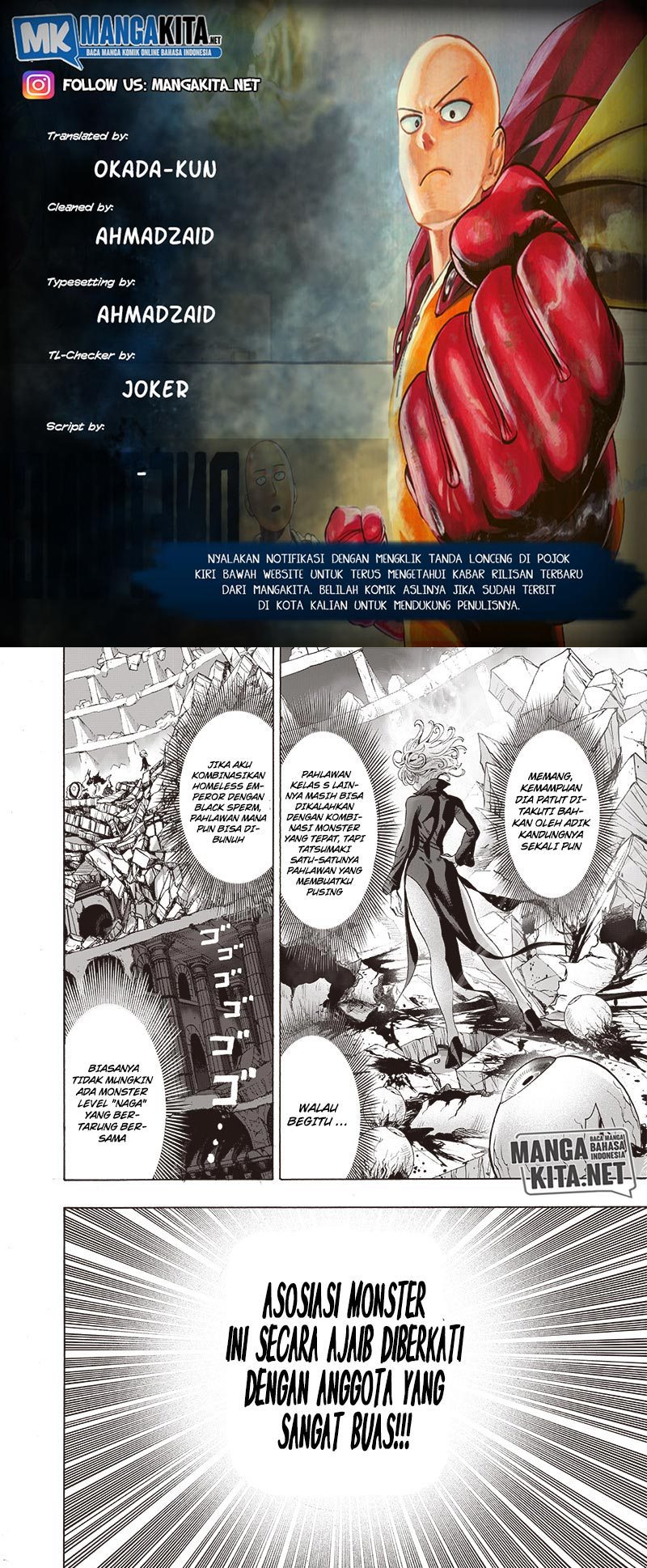 One Punch-Man Chap 170 - Next Chap 171