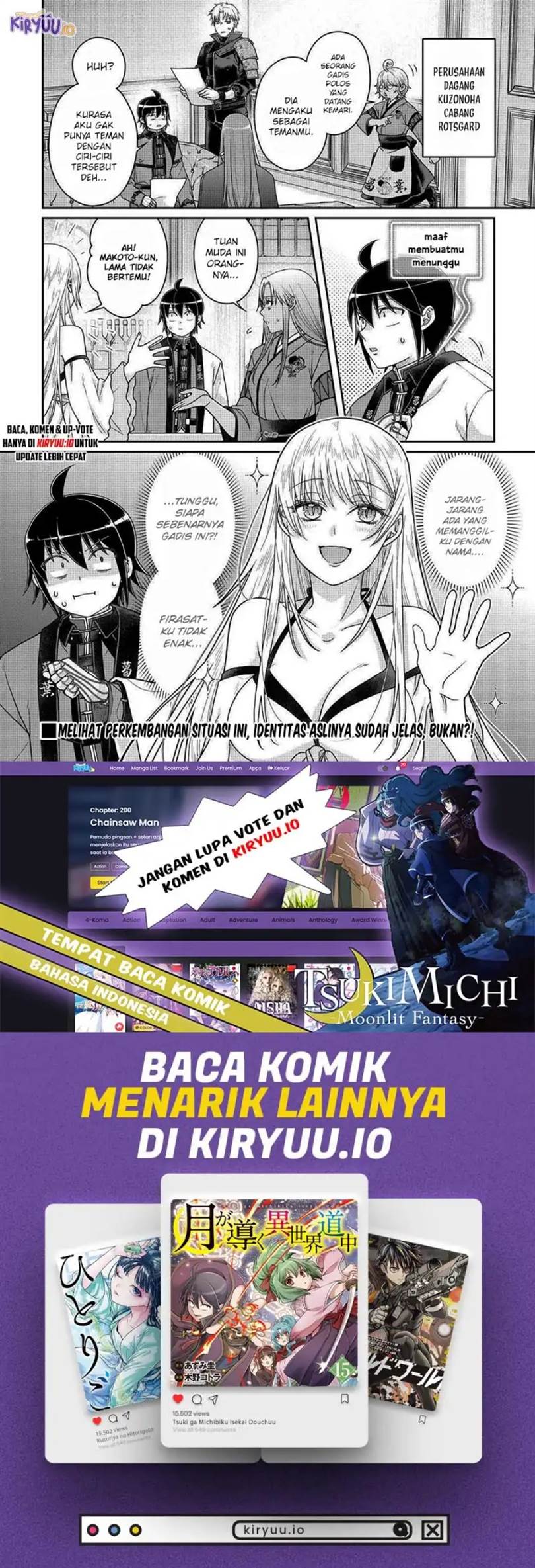 Tsuki ga Michibiku Isekai Douchuu Chap 111 - Next Chap 112