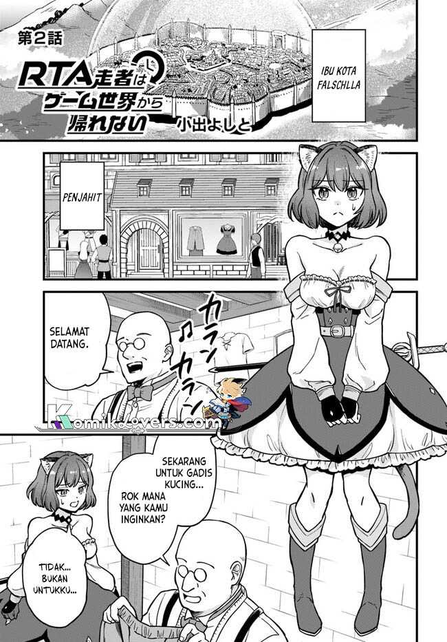 RTA Sousha wa Game Sekai kara Kaerenai Chap 2.1 - Next Chap 3.1